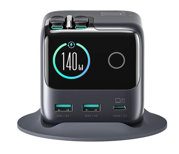 JoyRoom Podix stacja zasilania USB C 140W b GaN 5 portów 6956116762223 - 1474905 - zdjęcie 2